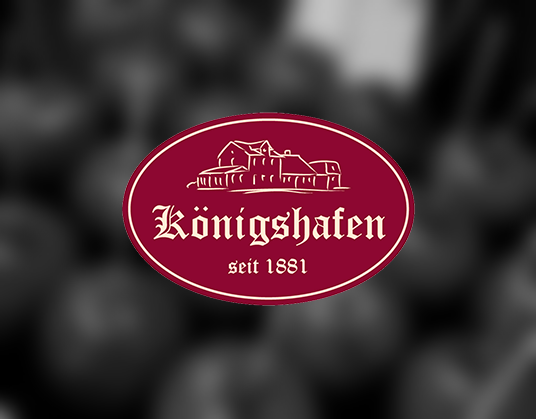 Das Logo für Koningshafen.